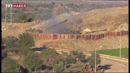 Terör yuvaları hem havadan ve karadan ateş altında