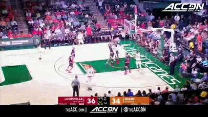 Miami's Lonnie Walker Has Coming Out Party vs. Louisville