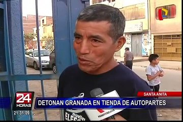 Sospechan que granada hallada en tienda de autopartes fue dejada por extorsionadores