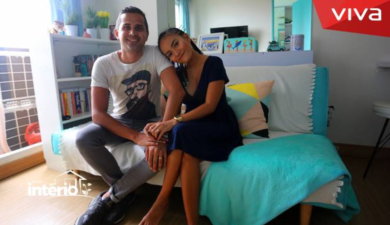 Dekorasi Apartemen Gaya Summer Tropic Ukuran 35 Meter