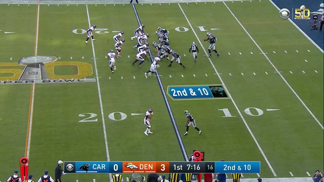 2015 - Panthers Jonathan Stewart is injured at the Super Bowl