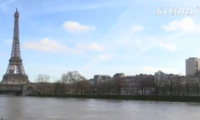 Sungai Seine Meluap, Pusat Kota Paris Kebanjiran