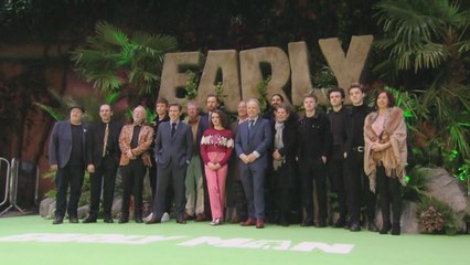 Tom Hiddleston, Eddie Redmayne Kick Off 'Early Man' Premiere