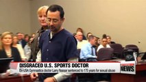 Ex-USA Gymnastics doctor sentenced to 175 years for sexual abuse