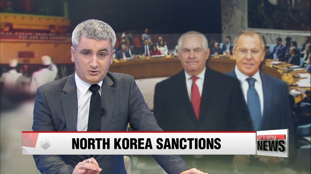 Tillerson stresses urgency of implementing UN sanctions on North Korea