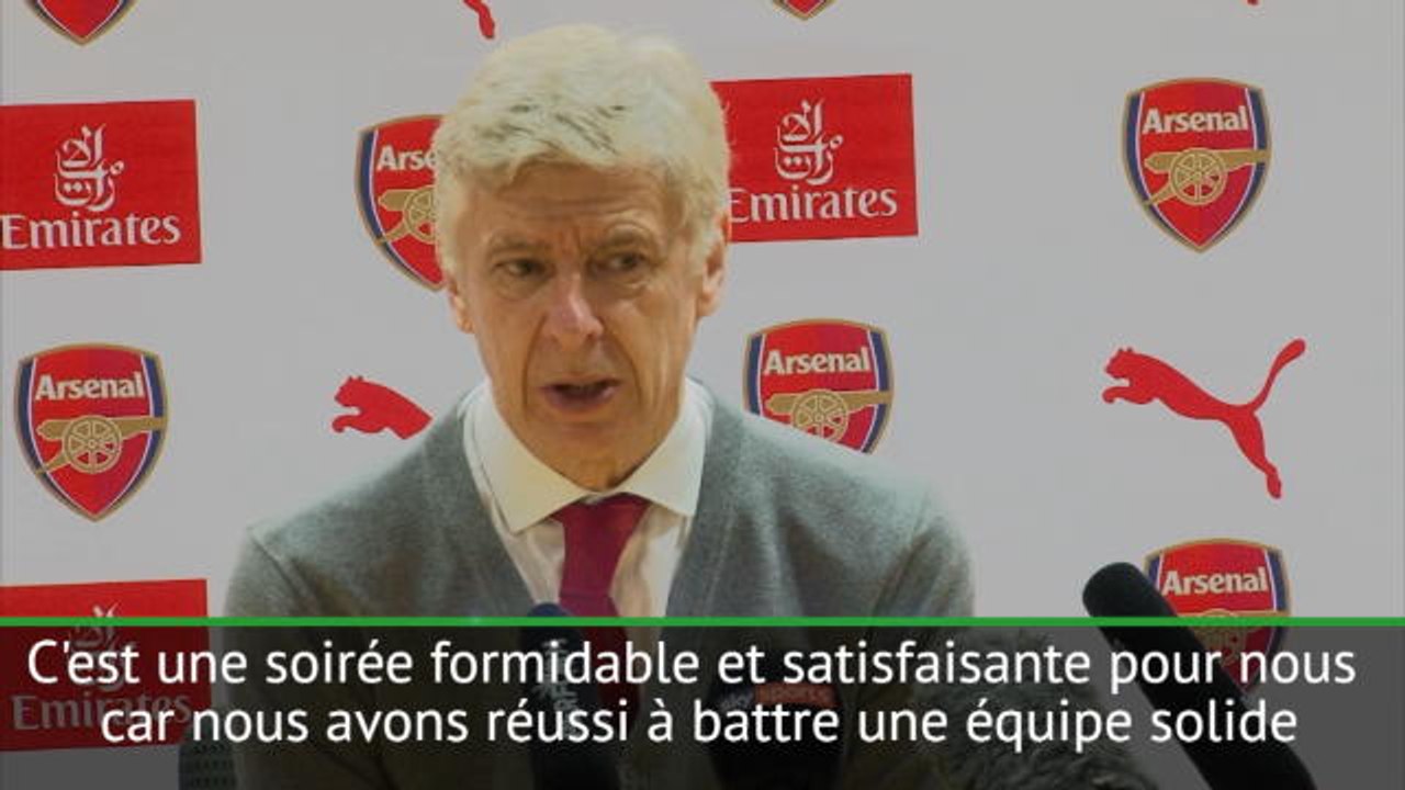 Demies - Wenger : "Nous pouvons enfin nous concentrer sur notre jeu"