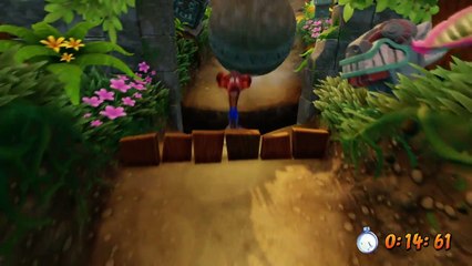 Crash Bandicoot (PS4) -  Boulder Dash Platinum Relic - N. Sane Trilogy