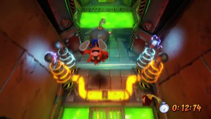 Crash Bandicoot (PS4) -  Cortex Power Platinum Relic - N. Sane Trilogy