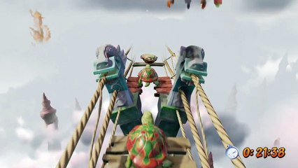 Crash Bandicoot (PS4) -  The High Road Platinum Relic - N. Sane Trilogy
