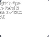 Casio Uomo G SHOCK AnalogicoDigitale Sport Di quarzo Reloj Modelo de Asia GA100CF1A9