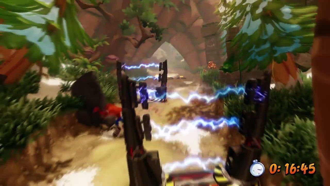 Crash Bandicoot 2 (PS4) - Crash Dash Platinum Relic - N. Sane Trilogy