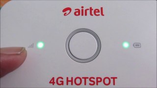 AIRTEL 4G HOTSPOT PORTABLE Wi-Fi ROUTER UNBOXING & REVIEW WITH SPEED TEST AND DATA PACK DETAILS(HINDI)