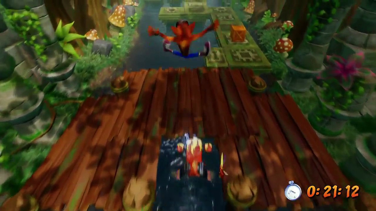 Crash Bandicoot 2 (PS4) - Hang Eight Platinum Relic - N. Sane Trilogy