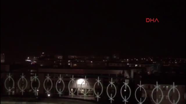 Kilis Roketli Saldırıya Misliyle Karşılık Verildi, Mermiler Havada Görüntülendi