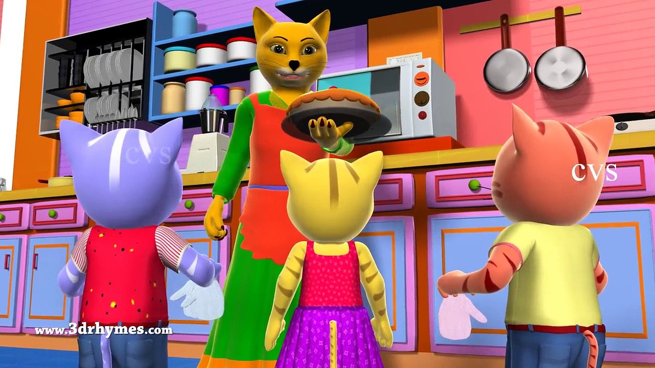 Three Little Kittens Nursery Rhyme _ Baby Songs _ 3D English Nursery Rhymes for