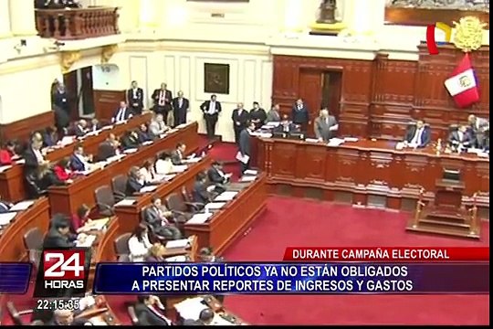 Partidos ya no están obligados a presentar reportes de ingresos y gastos en campaña