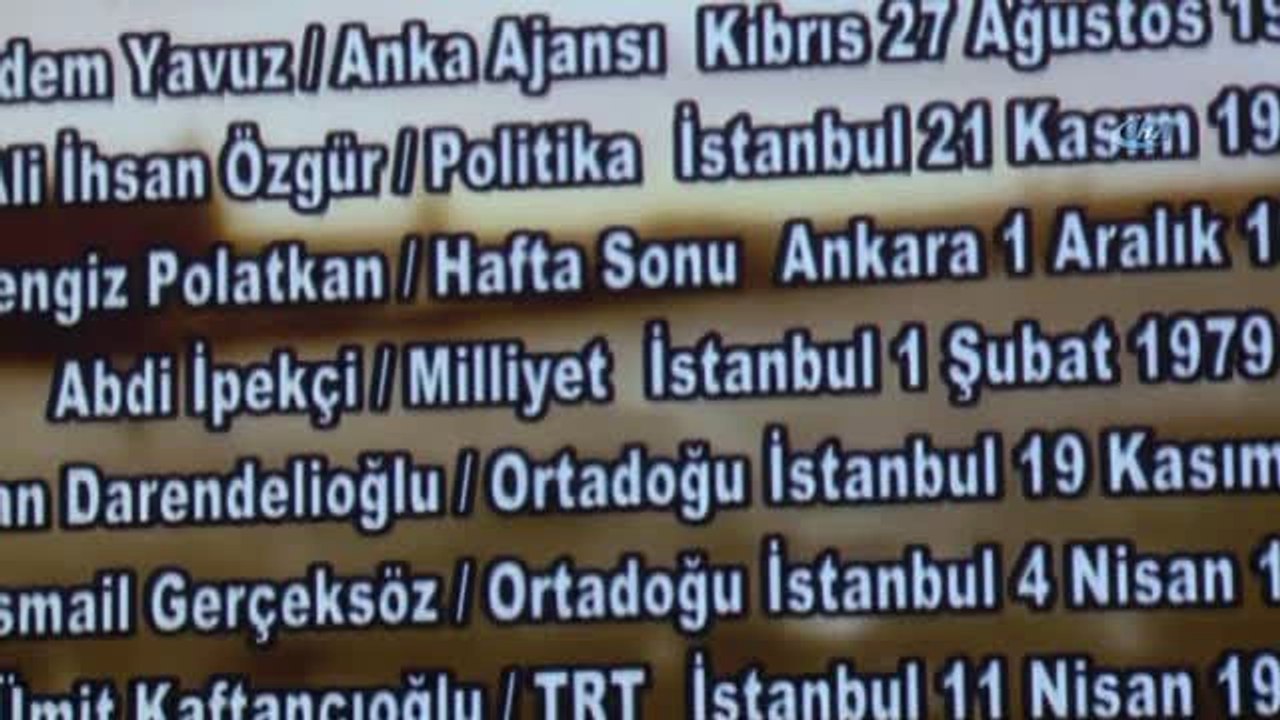 Gazeteci-Yazar Uğur Mumcu Ölümünün 25'inci Yılında Anıldı