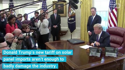 Trump’s Solar Panel Tariffs to Have Big Effect?