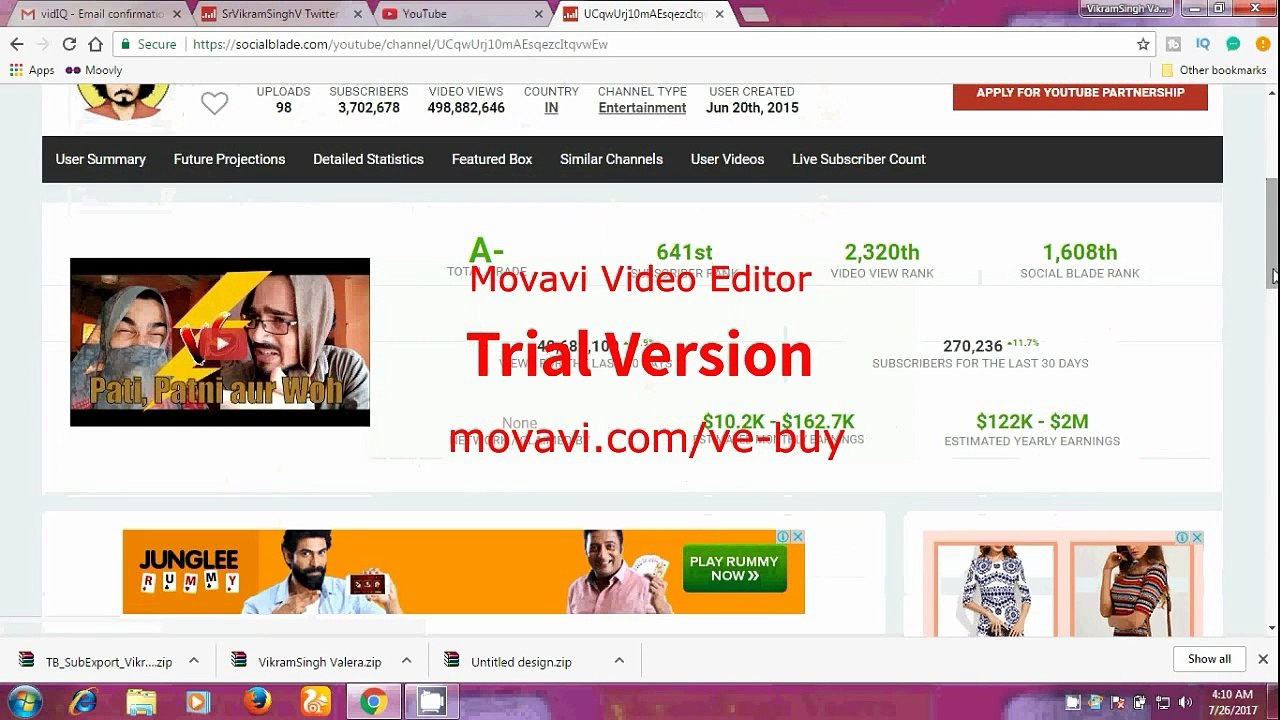 How much indian youtuber earn ft. Technical Guruji, BB ki vines, Carryminati ,Dhinchak Pooja, Amit Bhadana $$