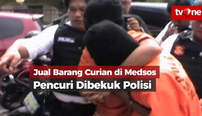 Jual Barang Curian di Facebook, Pencuri Ditangkap Polisi