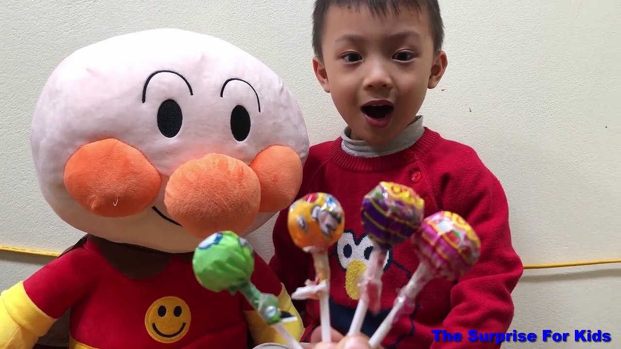 アンパンマン おもちゃ アニメ - ロリポップ - Anpanman Toys _ The Surprise For Kids
