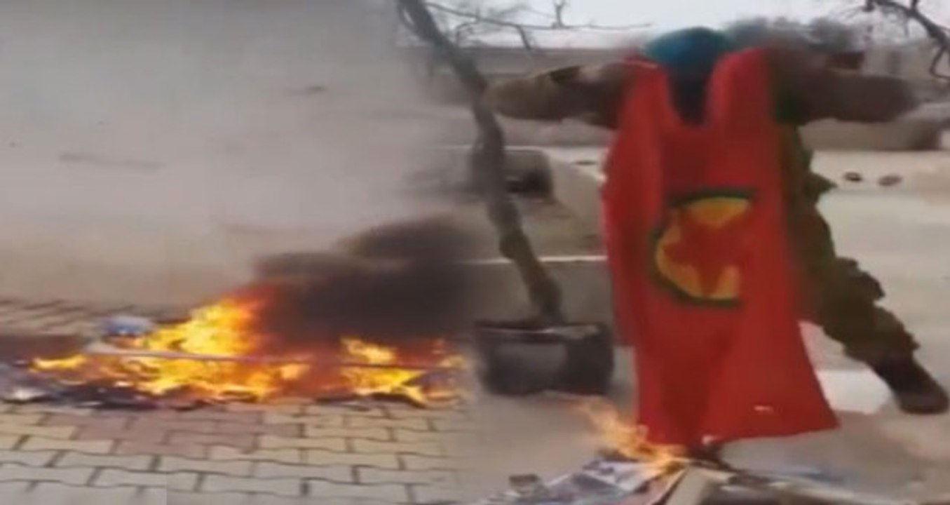 Kilis'i Vuran Roketlerin Atıldığı Köy Ele Geçirildi, YPG Paçavraları Yakıldı