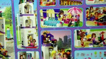 Lego Friends Heartlake Grand Hotel Set Part 1 Unboxing Building Review - Kids Toys