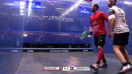 Just brilliant #squash from Simon Roesner & Gregory Gaultier   Captivating stuff!!