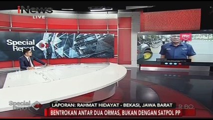 4 Ormas di Bekasi Terlibat Bentrok di Depan Pemkot