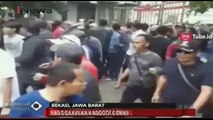 Demo Ormas di Bekasi Ricuh, Belasan Petugas Terluka