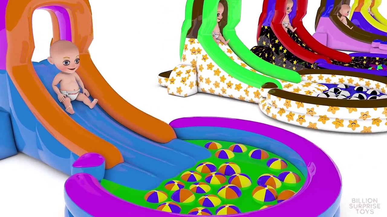 Baby Learning Colors _ What color is this Finger family song Learn colors