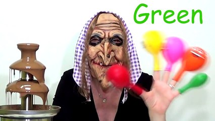 Finger Family Song _ Learn Colors with Balloons and Grandma _ Nursery Rhymes for (1)