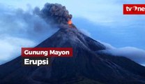 Gunung Mayon Kembali Semburkan Awan Panas
