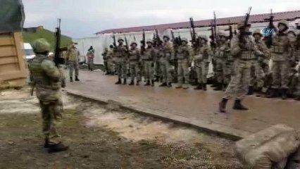 Türk komandolarının Azez'deki yemin görüntüleri göğüsleri kabarttı