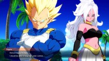 Dragon Ball FighterZ - Goku Flirts With Majin Android 21?! Special Interactions Easter Eggs