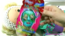 BABY ALIVE Doll at Beauty Salon - Video for Girls Kids - How to Apply a Facial M