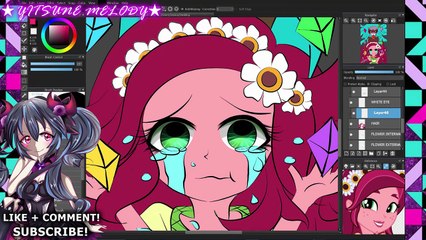 【MLP Speedpaint】Drawing Gloriosa Daisy + Gaia Everfree | Equestria Girls 4 Legend of Everfree