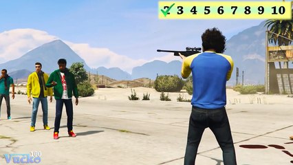GTA V - How many people can you kill with 1 Bullet?