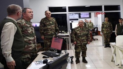 Hulusi Akar denetlemelerde bulundu