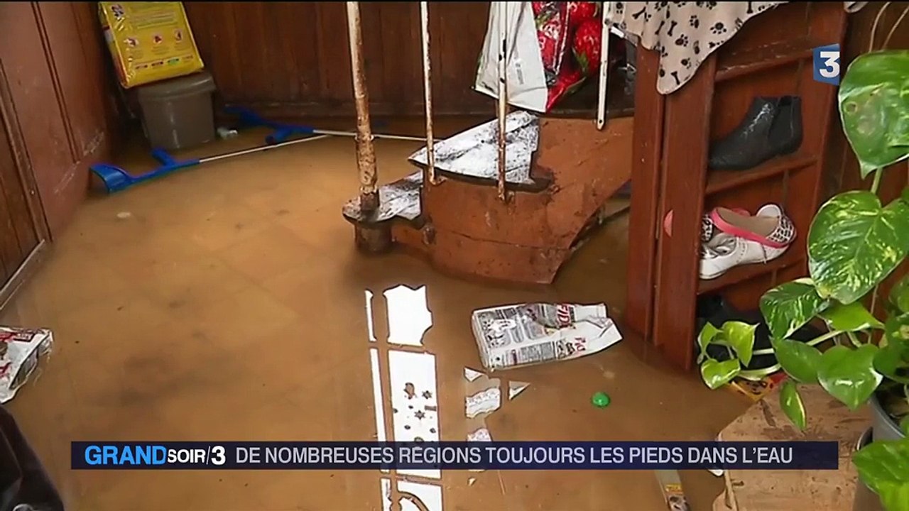 Inondations : la Champagne et la Bourgogne sous les eaux