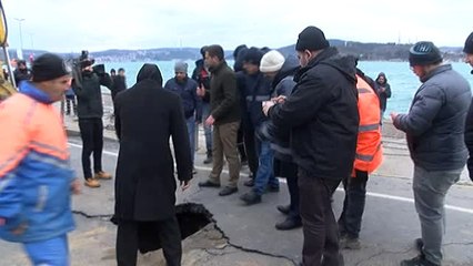 İSKİ'den Çöken Yol ile İlgili Açıklama: Sarıyer'de Bazı Mahallelere Su Verilmeyecek