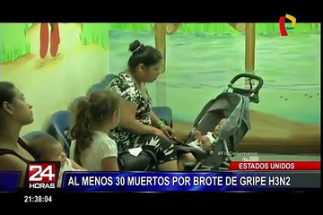Estados Unidos: al menos 30 muertos deja gripe H3N2