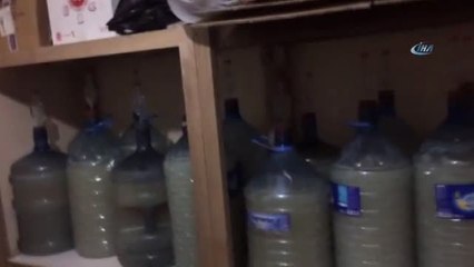 Kaçak İçki İmalatı Yapan Öğretim Görevlisine Polisten Şafak Baskını