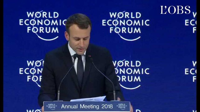France is back ! : l'envolée de Macron à Davos