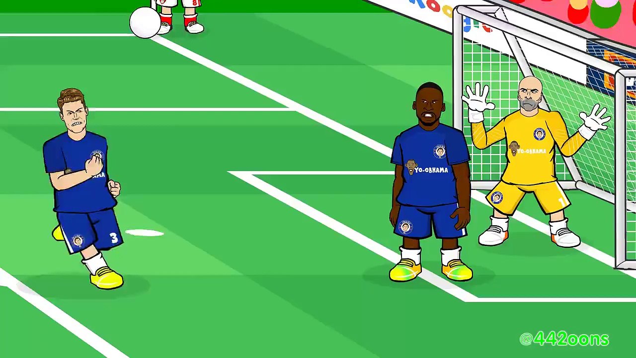 That Rudiger GOAL #WTF