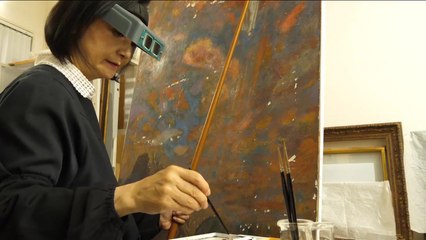 هذا الصباح-كيكوكو إيواي.. إبداع في ترميم اللوحات الفنية