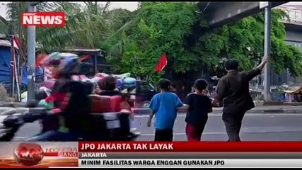 Kondisi Tak Layak, Warga Ogah Gunakan JPO di Jakarta