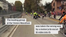 Runners take wrong turn at Venice marathon