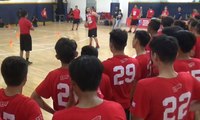 Dusan Domovic Latih Pebasket Junior di Surabaya