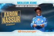 Aaron Nassur remporte le trophée Boulanger du meilleur jeune du mois